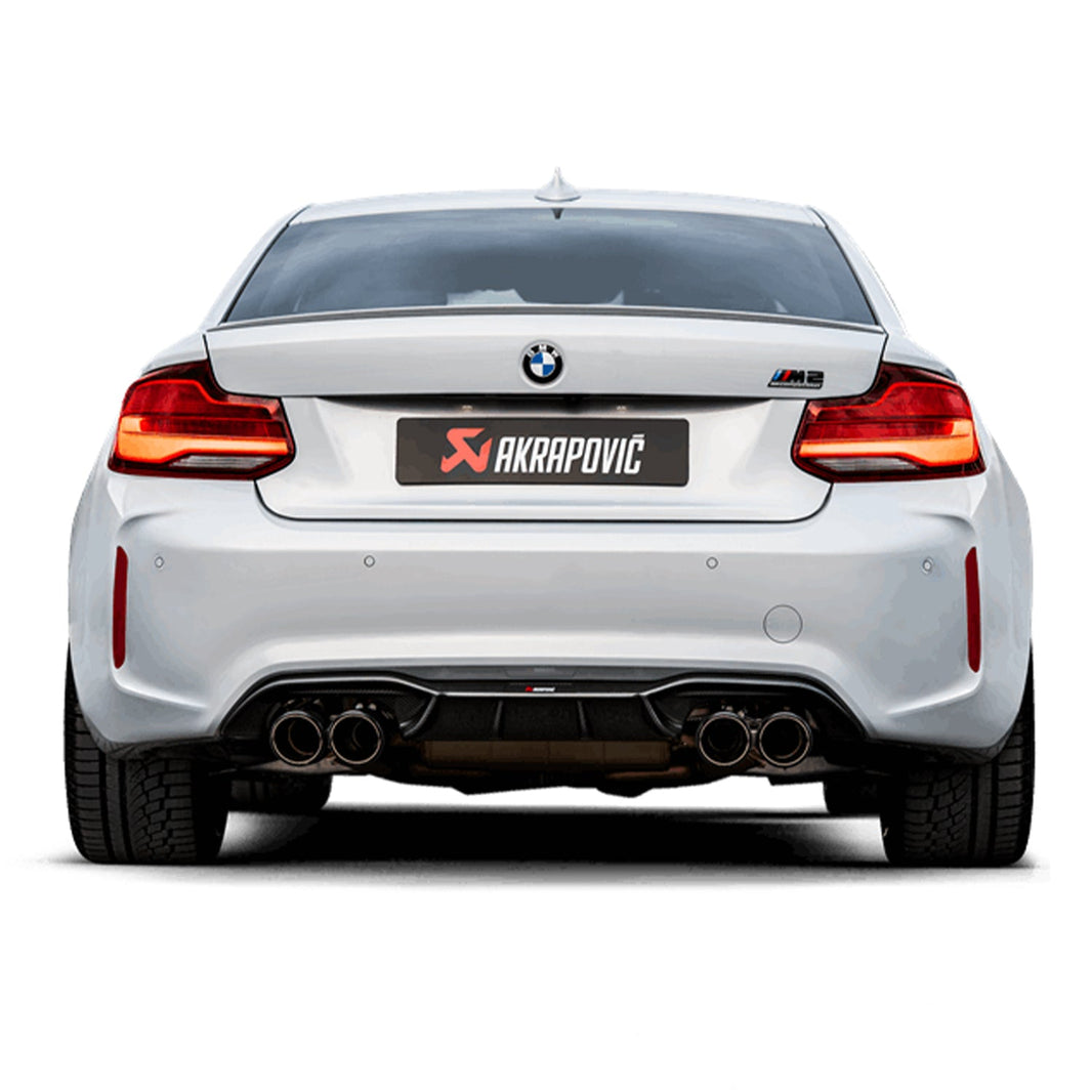 Akrapovic BMW M2 Competition OPF/GPF Titanium Slip-On Line Exhaust (F87)