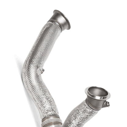 Akrapovic BMW M3/M4/M2 Competition Downpipes In Stainless Steel (F80/F82/F83/F87)