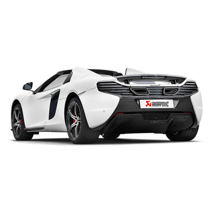 Akrapovic McLaren 650S Coupe & Spyder Slip On Line Titanium Exhaust System