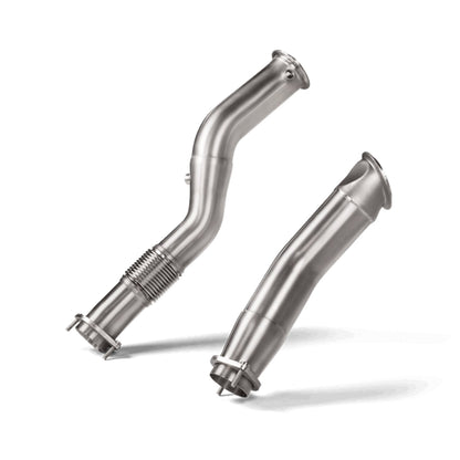 Akrapovic BMW M3/M4 Catless Downpipes In Titanium (G80/G81/G82/G83)