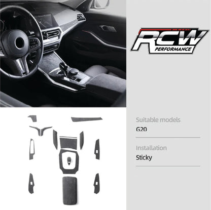 ALCANTARA INTERIOR TRIM SET FOR G20 BMW 3 SERIES