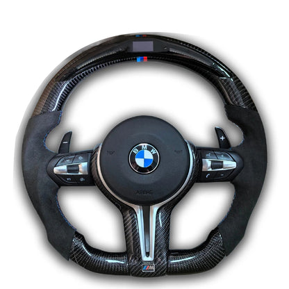 Custom LED Carbon Fiber Steering Wheel for F Chassis
