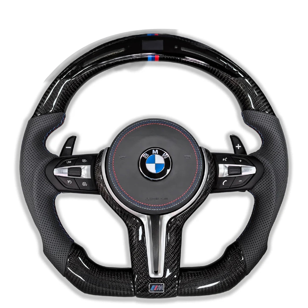 Custom LED Carbon Fiber Steering Wheel for F Chassis
