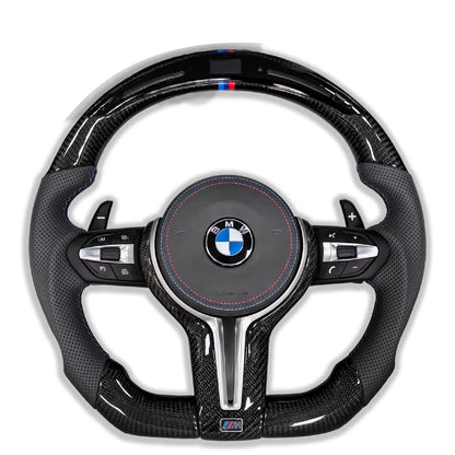 Custom LED Carbon Fiber Steering Wheel for F Chassis