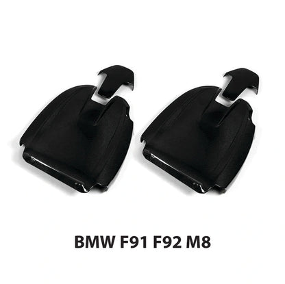 Dry Carbon FIber Seat Back Cover Trim for M8 F91 F92 F93