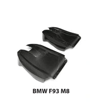 Dry Carbon FIber Seat Back Cover Trim for M8 F91 F92 F93