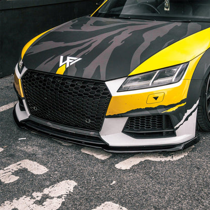 Ingo Noak Audi MK3 TT Aggressive Front Splitter Matte Black