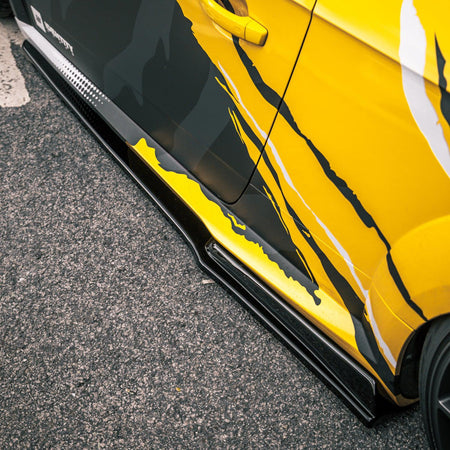 Ingo Noak Audi MK3 TT Aggressive Side Skirts in Matte Black