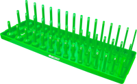 BOXO 45Pc 3/8" 3-Tier Vertical Socket Tray - Green or Red