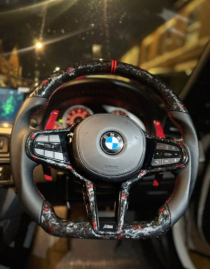 BMW Custom LCI Steering Wheel For BMW G14 G15 G16 F90 F92 F93 840i 840d M850i M8