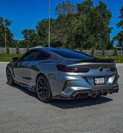 DRY CARBON FIBER PSM HIGH KICK STYLE REAR SPOILER FOR G15 G16 / F92 F93 BMW M8 / M850I / 840I / 840d SooQoo