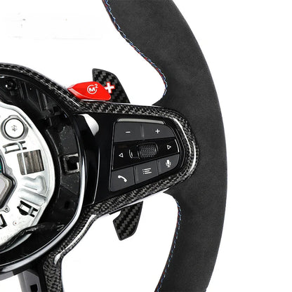 2025 LCI Style Custom Carbon Fiber Steering Wheel for G Chassis (Retrofit All G & F Chassis Models)