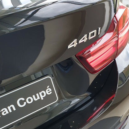 Genuine BMW 440i Replacement Badge In Silver (F32/F33/F36)