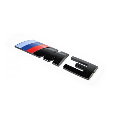 Genuine BMW M3 Replacement Badge In Gloss Black (F80)