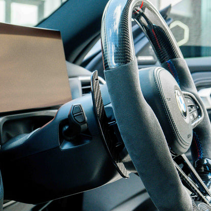 BMW CARBON FIBRE MAGNETIC SHIFTER PADDLES