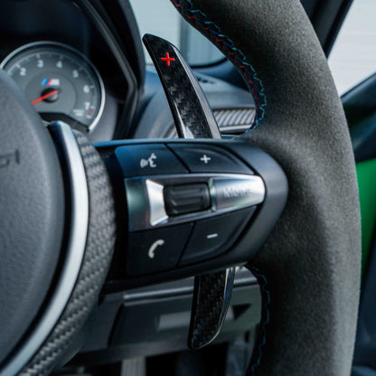 BMW CARBON FIBRE MAGNETIC SHIFTER PADDLES