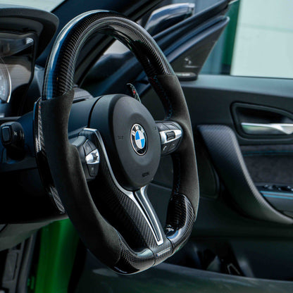 BMW CARBON FIBRE MAGNETIC SHIFTER PADDLES