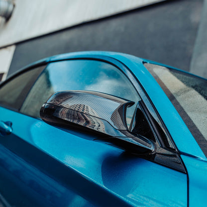 MHC+ BMW M3/M4/M2 Competition RHD Wing Mirror Covers In Pre Preg Carbon Fibre (F80/F82/F83/F87)