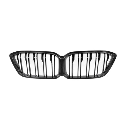MHC+ BMW F87 M2 Competition Premium Front Grille In Pre Preg Carbon Fibre & Gloss Black (2018-2020)