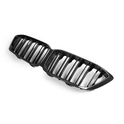 MHC+ BMW F87 M2 Competition Premium Front Grille In Pre Preg Carbon Fibre & Gloss Black (2018-2020)