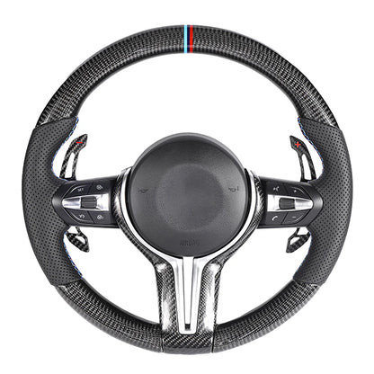 BMW FXX CARBON FIBRE / LEATHER CUSTOM STEERING WHEEL