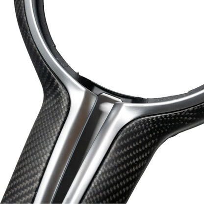 BMW Fxx M CAR MATTE CARBON FIBRE STEERING WHEEL TRIM