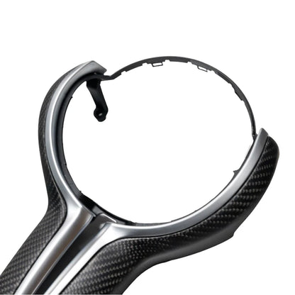 BMW Fxx M CAR MATTE CARBON FIBRE STEERING WHEEL TRIM