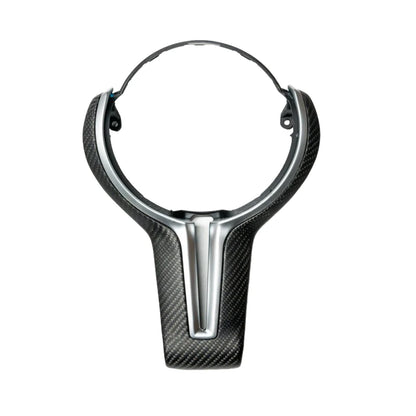 BMW Fxx M CAR MATTE CARBON FIBRE STEERING WHEEL TRIM