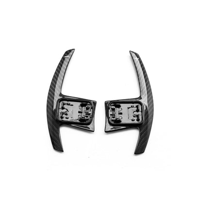 SHFT BMW G Series Automatic Paddle Shifters In Gloss/Matte Carbon Fibre