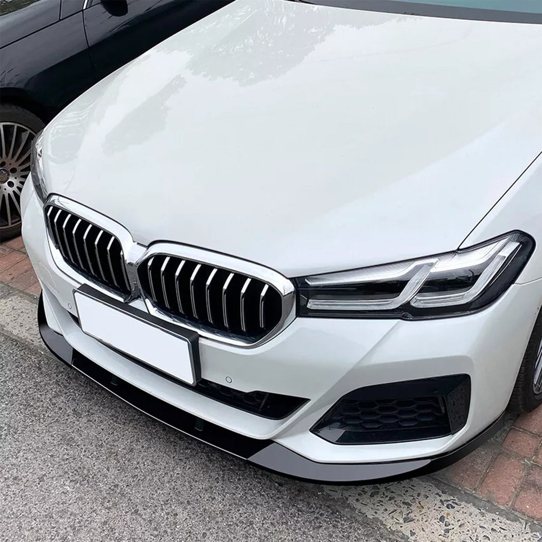 BMW G30 & G31 5 Series LCI Gloss Black Front Splitter