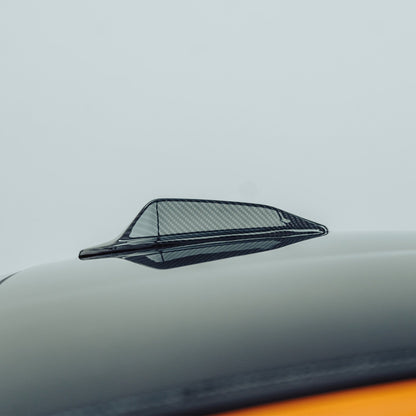 MHC+ BMW M3/3 Series LCI Shark Fin Antenna Cover In Gloss Pre Preg Carbon Fibre (G80/G81/G20/G21 2023+)