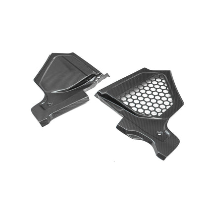 BMW G80 M3, G82 M4 & G87 M2 Engine Bay Mesh Covers In Carbon Fibre