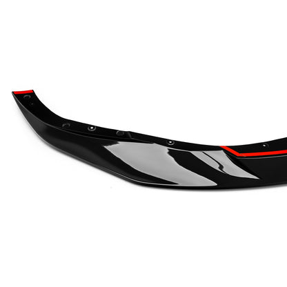 MHC Black BMW M3/M4 SP1 Front Splitter In Gloss Black (G80/G81/G82/G83)