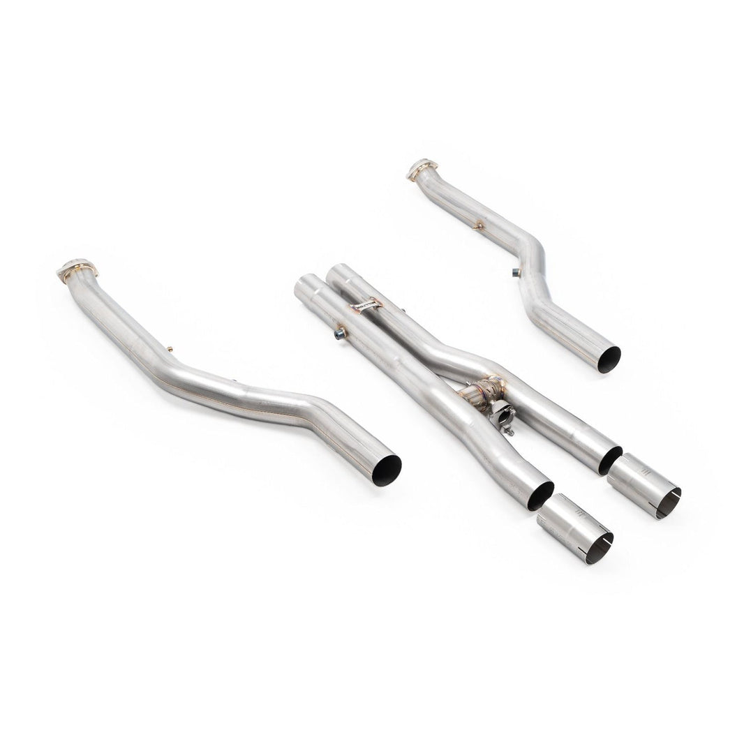 Milltek Sport BMW G90 & G99 M5 OPF-Delete Exhaust Single Midpipes (UK/EU Spec Vehicles)