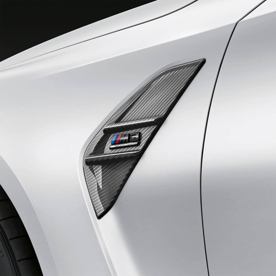 BMW Genuine M Performance Air Breather Fenders For BMW G80 In Carbon Fibre