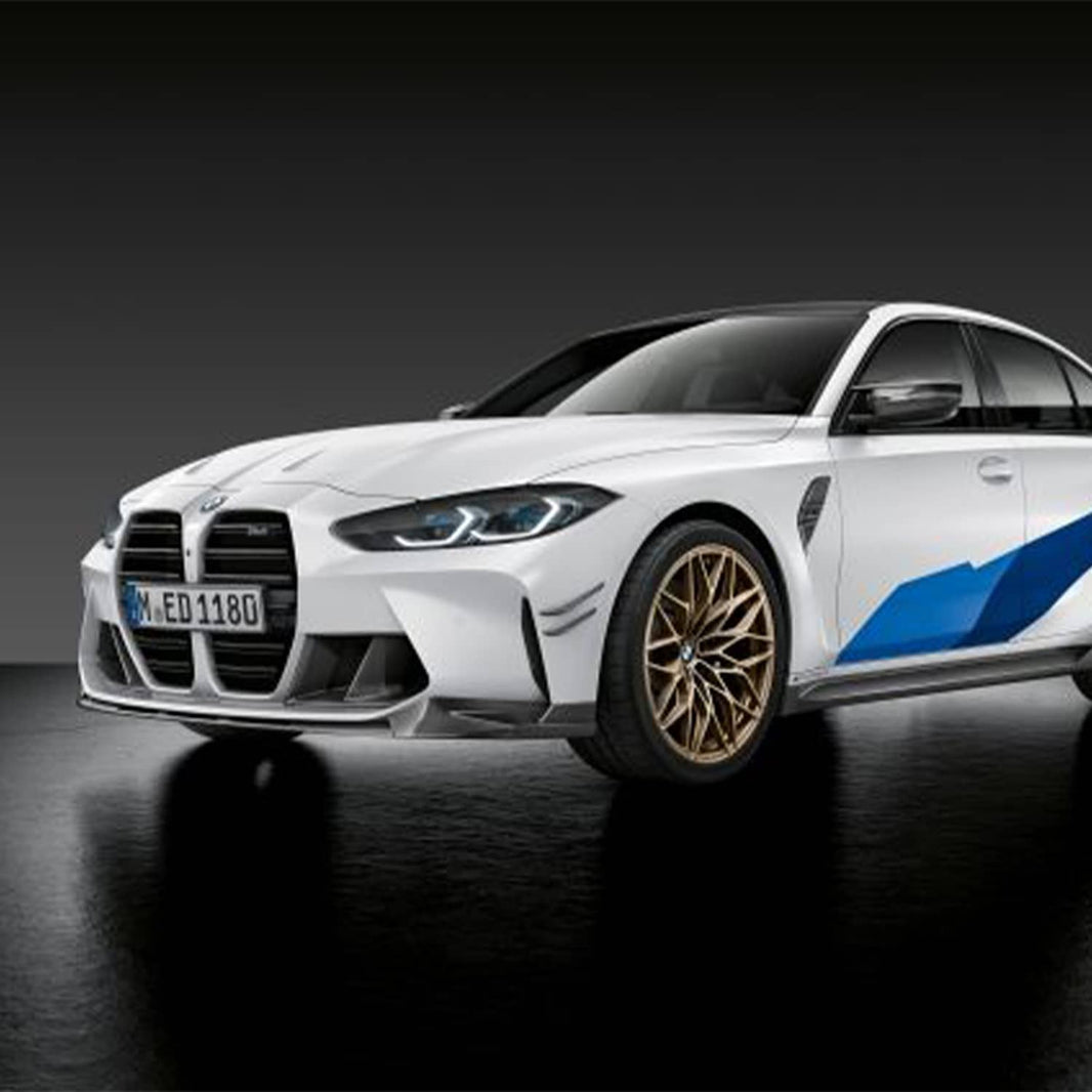 BMW Genuine M Performance M3 Carbon Side Skirts For G80 In Prepreg Carbon Fibre