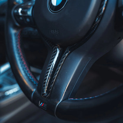 BMW M Fxx CARBON FIBRE STEERING WHEEL TRIM (2012-2020)