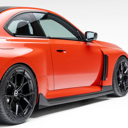 Vorsteiner BMW M2 G87 VRS Aero Vented Fenders With Side Skirts In Pre Preg Carbon Fibre (G87)