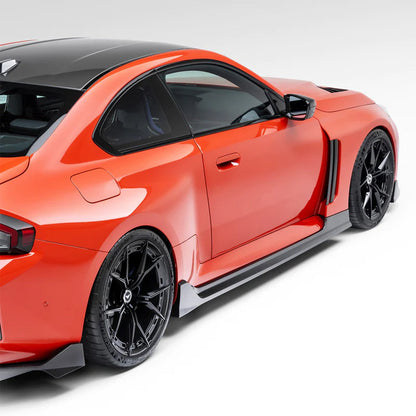 Vorsteiner BMW M2 G87 VRS Aero Vented Fenders With Side Skirts In Pre Preg Carbon Fibre (G87)