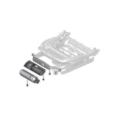 Genuine BMW M Performance Fire Extinguisher Kit For BMW G80/G81 M3 & G82/G83 M4