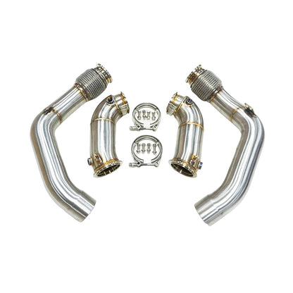 BMW S63 4.4T Decat Downpipes (F95 X5M & F96 X6M 2020+)