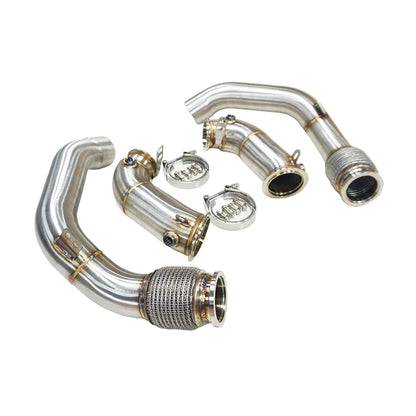 BMW S63 4.4T Decat Downpipes (F95 X5M & F96 X6M 2020+)