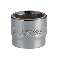 BOXO 3/8" 6PT Low Profile Socket - Sizes 6mm to 24mm