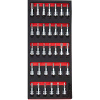 BOXO 33Pc Master 3/8" Bit Socket Set