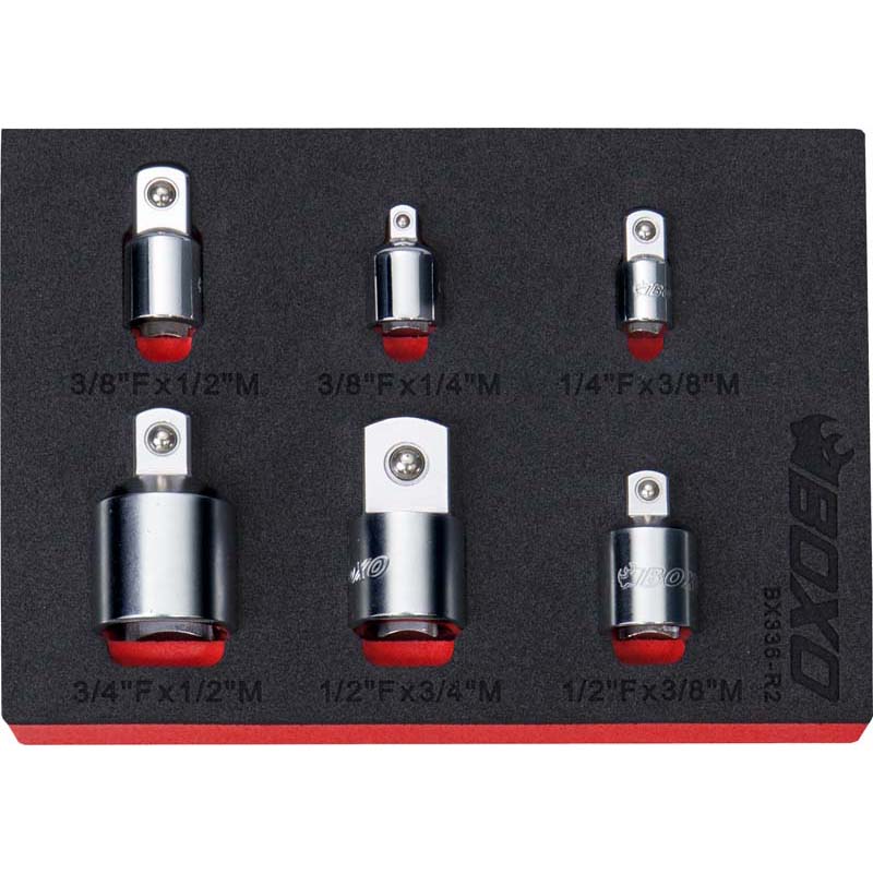 BOXO 6Pc Adaptor Set