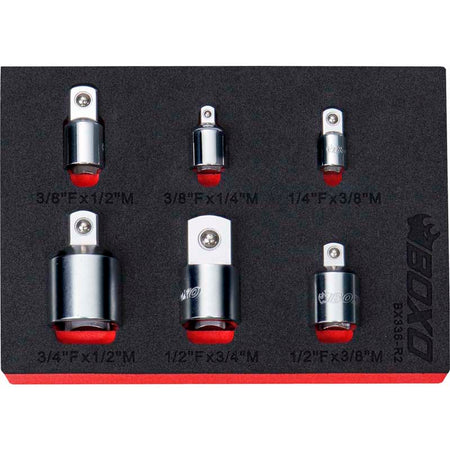 BOXO 6Pc Adaptor Set