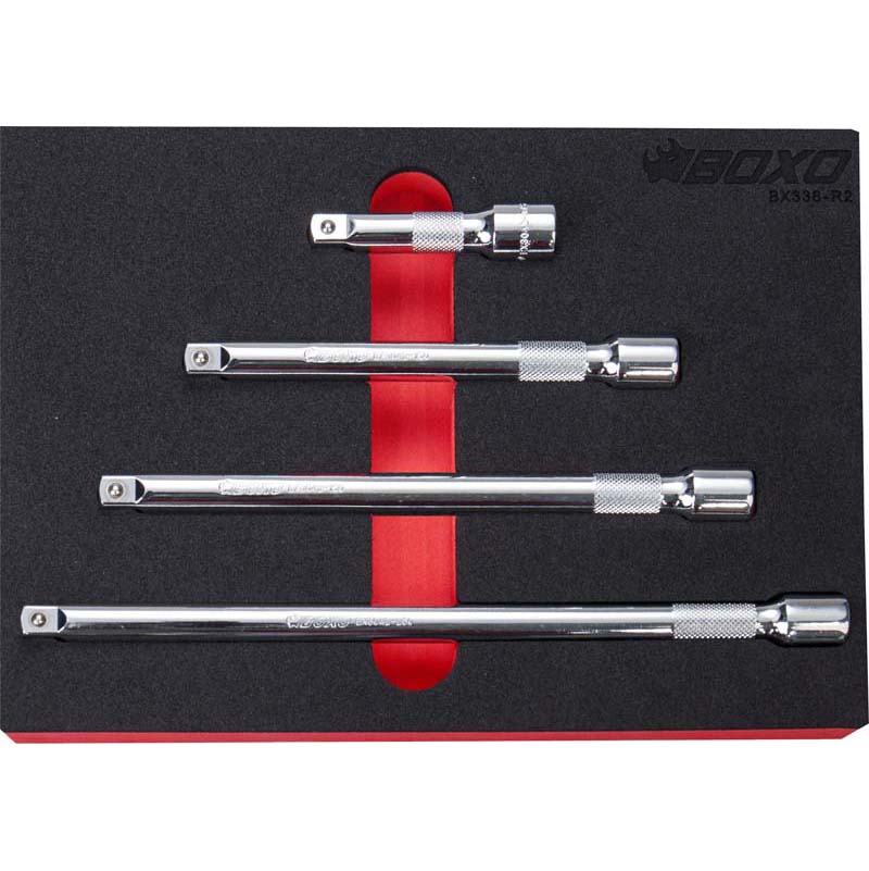 BOXO 4Pc 3/8" Extension Set