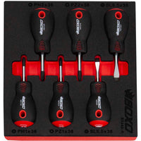 BOXO 6Pc Stubby Screwdriver Set