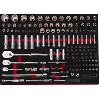 BOXO 171Pc 1/4", 3/8"& 1/2" Master Socket Set