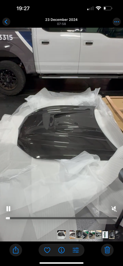 BMW Carbon hood double layered in and out dry Carbon Fibre M8 F91 F92 F92 G14 G15 G16 840d 840i M850i